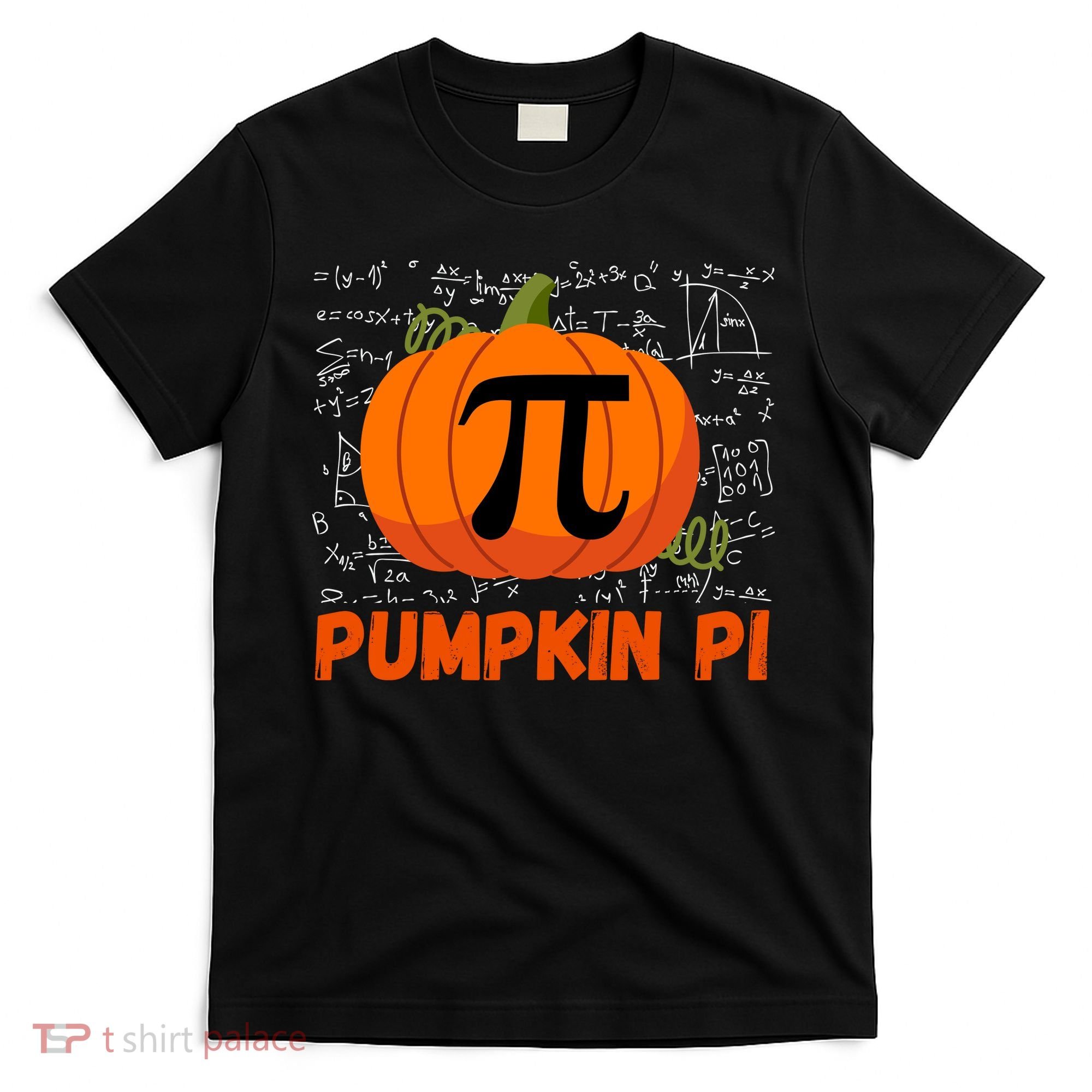 Funny Pumpkin Pie Math Pumpkin Pi Funny Halloween Costume T-Shirt