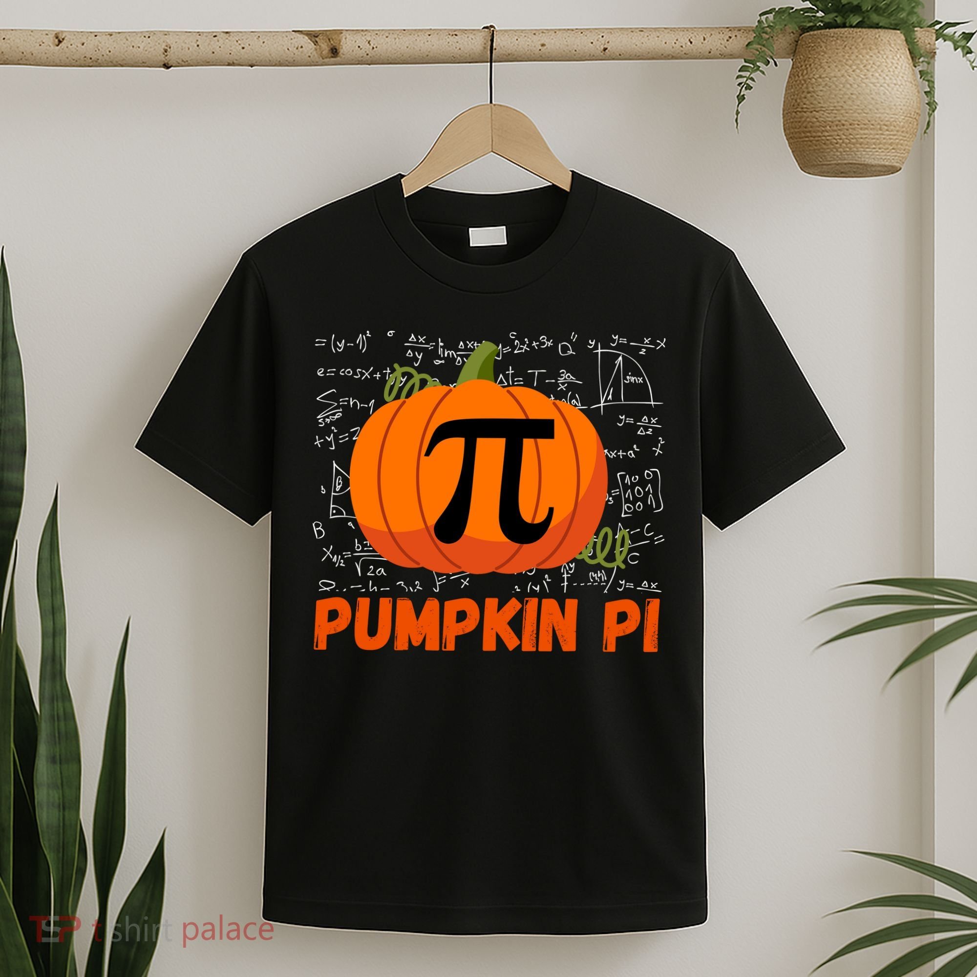 Funny Pumpkin Pie Math Pumpkin Pi Funny Halloween Costume T-Shirt