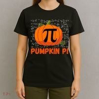 Funny Pumpkin Pie Math Pumpkin Pi Funny Halloween Costume T-Shirt thumb 4