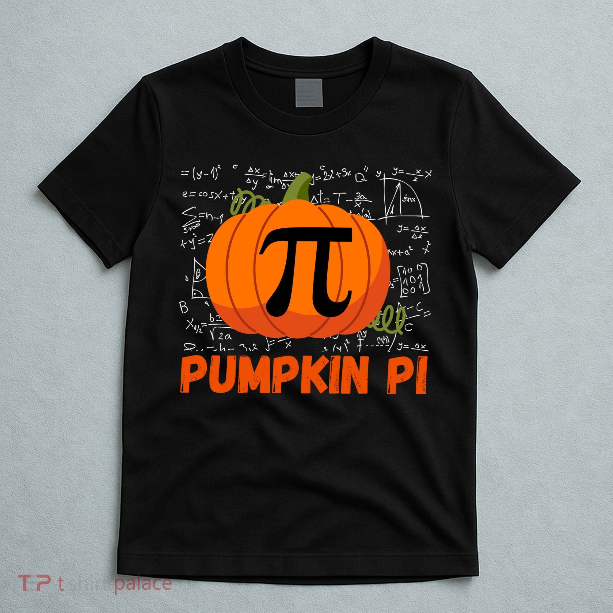 Funny Pumpkin Pie Math Pumpkin Pi Funny Halloween Costume T-Shirt