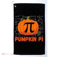 Funny Pumpkin Pie Math Pumpkin Pi Funny Halloween Costume Golf Towel thumb 0