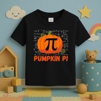 Funny Pumpkin Pie Math Pumpkin Pi Funny Halloween Costume Toddler T-Shirt thumb 3