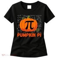 Funny Pumpkin Pie Math Pumpkin Pi Funny Halloween Costume Women's T-Shirt thumb 0