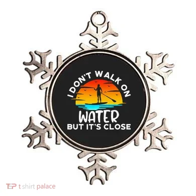 Funny Paddleboard Paddleboarding Paddle Board Walk On Water Ornament
