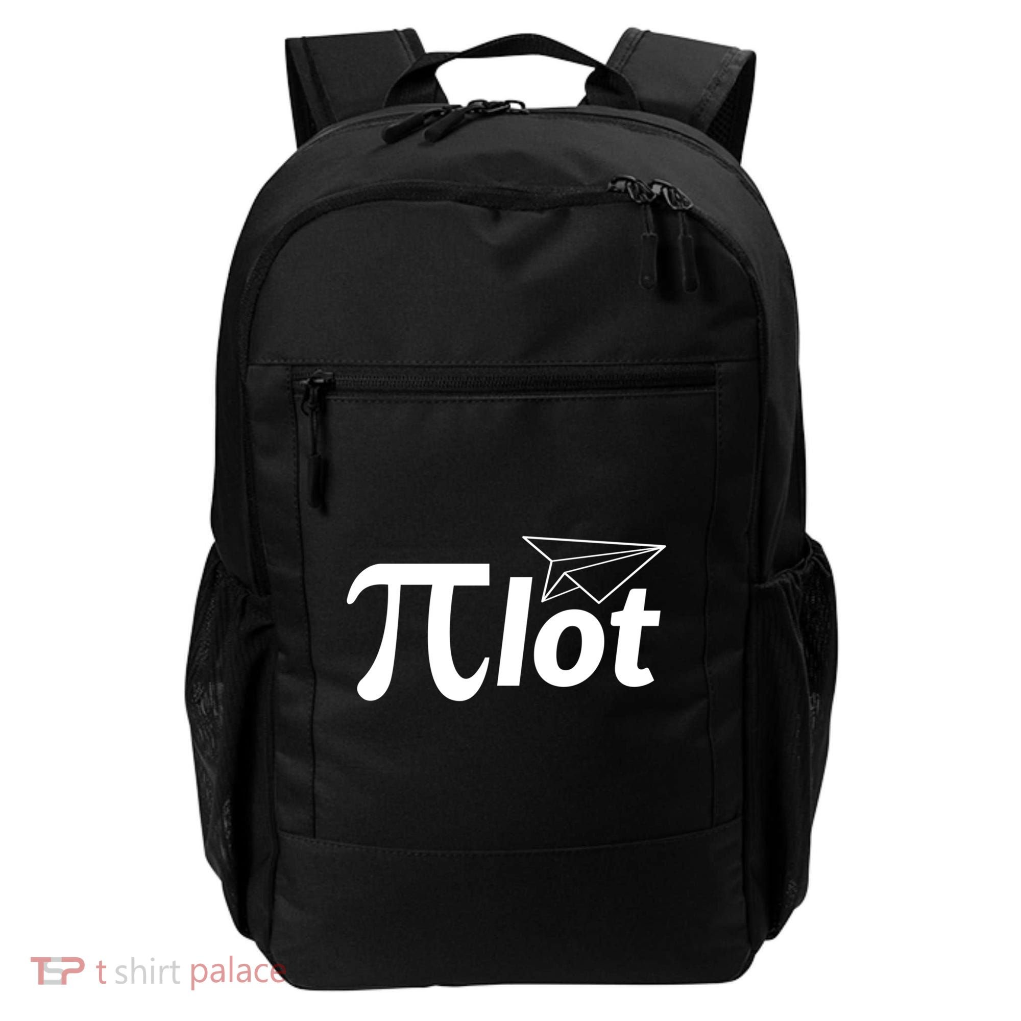 Future Pilot Pi Day Gift Pilot In Progress Airplane Lover Meaningful Gift Backpack