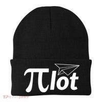 Future Pilot Pi Day Gift Pilot In Progress Airplane Lover Meaningful Gift Beanie thumb 0