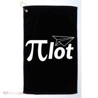 Future Pilot Pi Day Gift Pilot In Progress Airplane Lover Meaningful Gift Golf Towel thumb 0