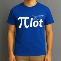 Future Pilot Pi Day Gift Pilot In Progress Airplane Lover Meaningful Gift T-Shirt thumb 3