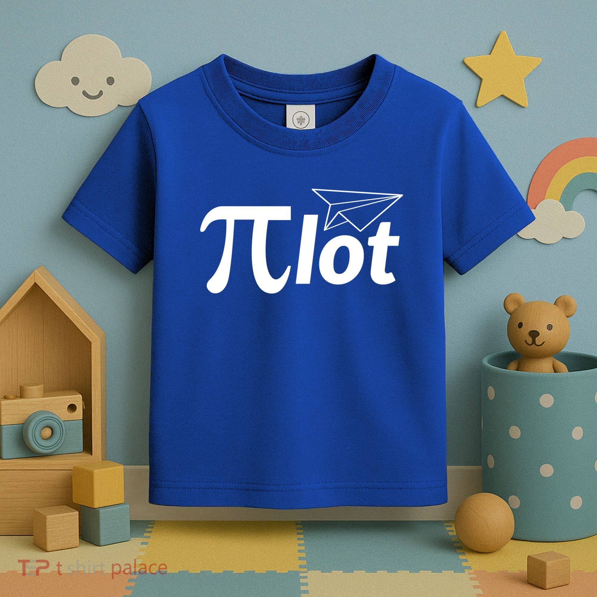 Future Pilot Pi Day Gift Pilot In Progress Airplane Lover Meaningful Gift Toddler T-Shirt