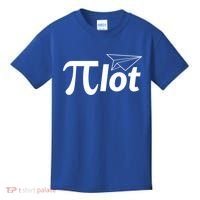 Future Pilot Pi Day Gift Pilot In Progress Airplane Lover Meaningful Gift Kids T-Shirt thumb 0
