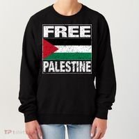 Free Palestine Palestine Flag I Love Palestine Gaza Meaningful Gift Women's Sweatshirt thumb 0