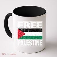Free Palestine Palestine Flag I Love Palestine Gaza Meaningful Gift Coffee Mug thumb 0