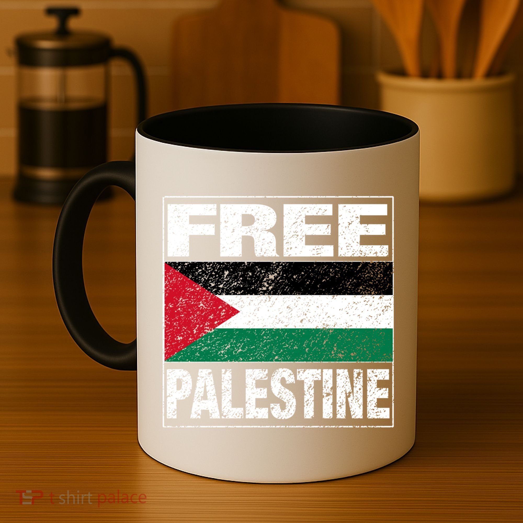 Free Palestine Palestine Flag I Love Palestine Gaza Meaningful Gift Coffee Mug