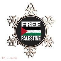 Free Palestine Palestine Flag I Love Palestine Gaza Meaningful Gift Ornament thumb 0