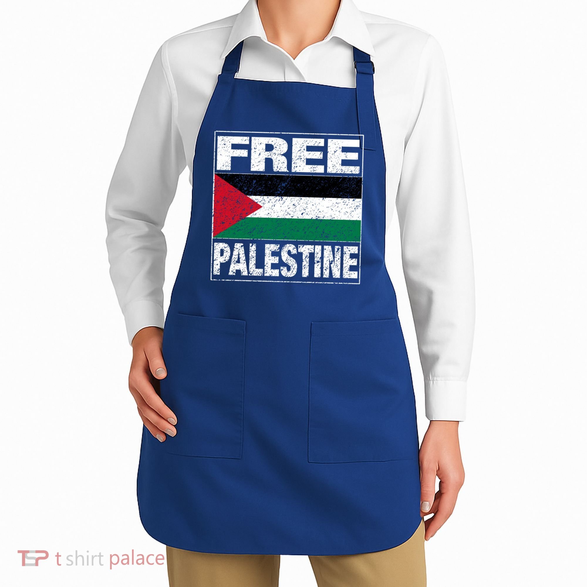 Free Palestine Palestine Flag I Love Palestine Gaza Meaningful Gift Apron