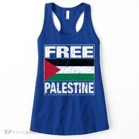 Free Palestine Palestine Flag I Love Palestine Gaza Meaningful Gift Women's Tank Top thumb 0