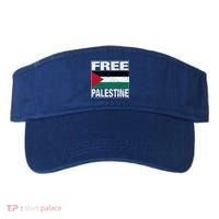 Free Palestine Palestine Flag I Love Palestine Gaza Meaningful Gift Visor thumb 0