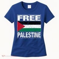 Free Palestine Palestine Flag I Love Palestine Gaza Meaningful Gift Women's T-Shirt thumb 0