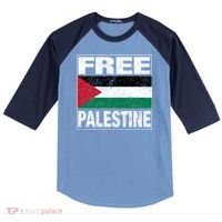 Free Palestine Palestine Flag I Love Palestine Gaza Meaningful Gift Raglan Baseball Sleeve Shirt thumb 0