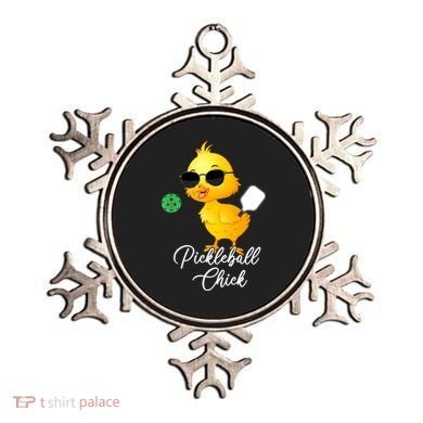 Funny Pickleball Pickleball Chick Ornament