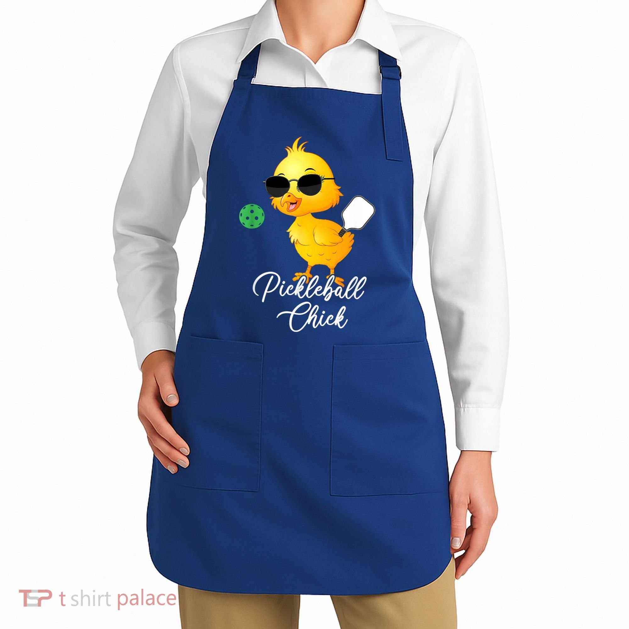 Funny Pickleball Pickleball Chick Apron