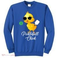 Funny Pickleball Pickleball Chick Sweatshirt thumb 0