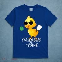 Funny Pickleball Pickleball Chick T-Shirt thumb 5