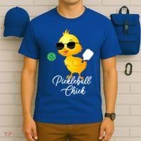 Funny Pickleball Pickleball Chick T-Shirt thumb 6
