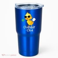 Funny Pickleball Pickleball Chick Tumbler thumb 0