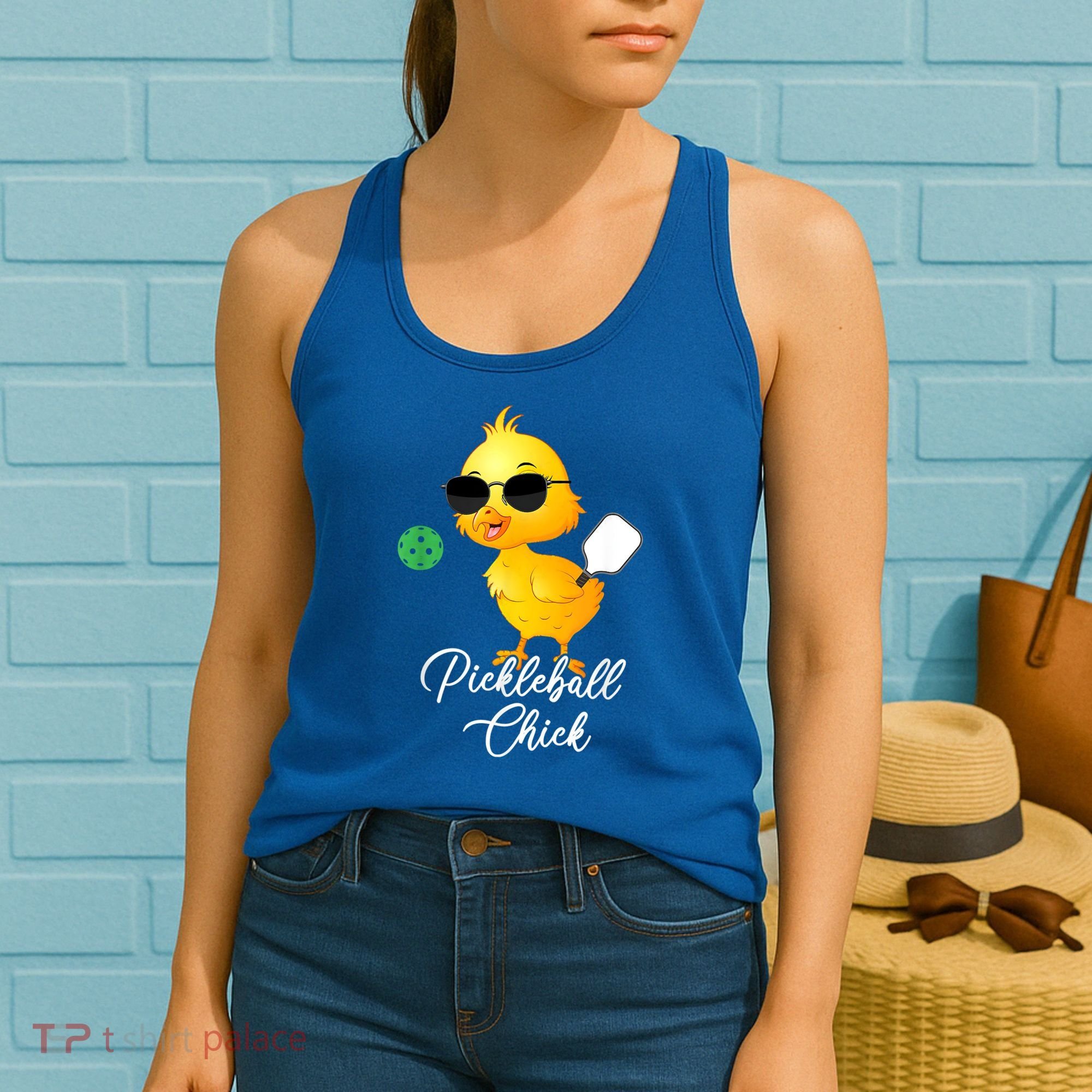 Funny Pickleball Pickleball Chick Women's Tank Top