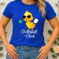 Funny Pickleball Pickleball Chick Women's T-Shirt thumb 2