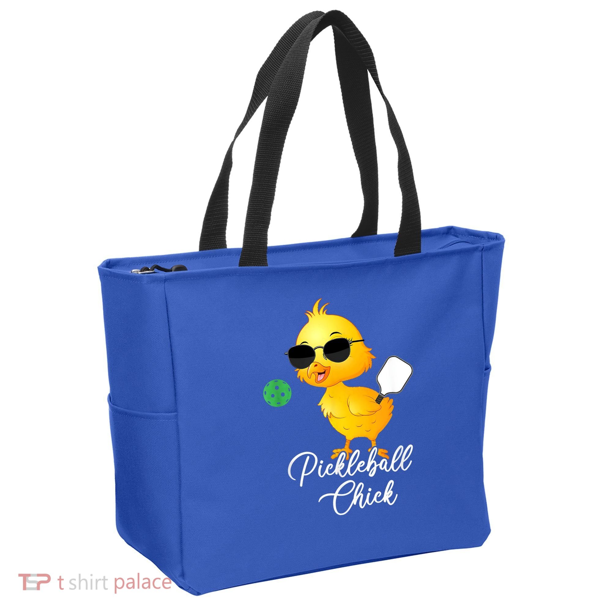 Funny Pickleball Pickleball Chick Tote Bag
