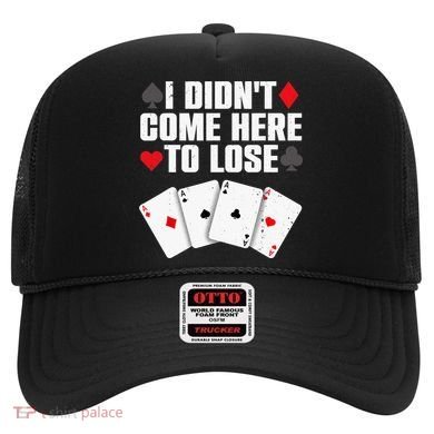 Funny Poker Player Design Gamblers Poker Lover Hat
