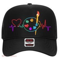 Funny Paint Palette Brush Artist Painter Gift Gift Hat thumb 0