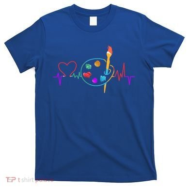 Funny Paint Palette Brush Artist Painter Gift Gift T-Shirt