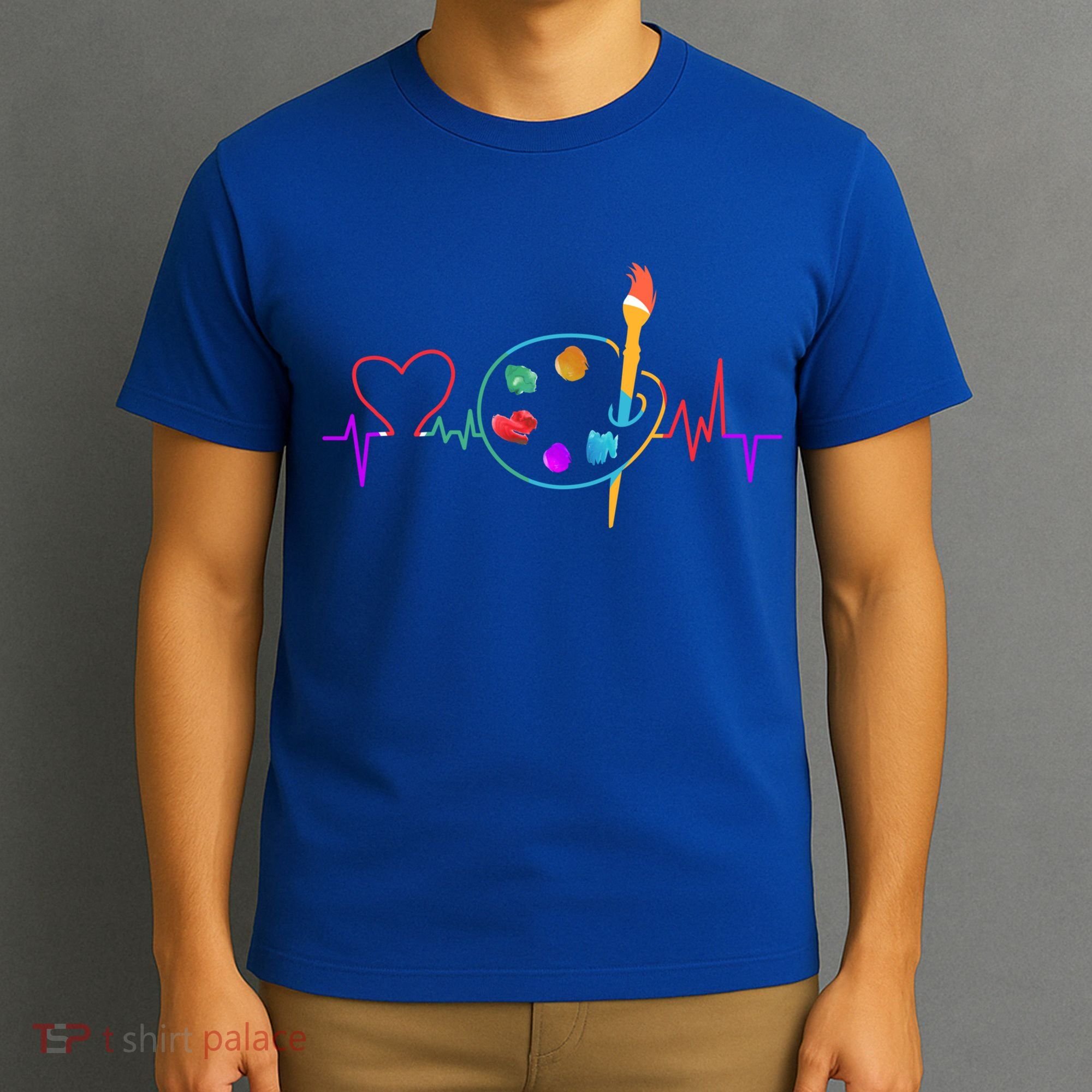 Funny Paint Palette Brush Artist Painter Gift Gift T-Shirt