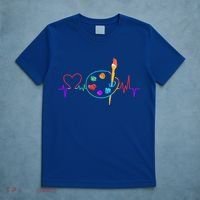 Funny Paint Palette Brush Artist Painter Gift Gift T-Shirt thumb 5