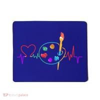 Funny Paint Palette Brush Artist Painter Gift Gift Mousepad thumb 0