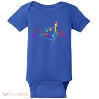 Funny Paint Palette Brush Artist Painter Gift Gift Baby Bodysuit thumb 0