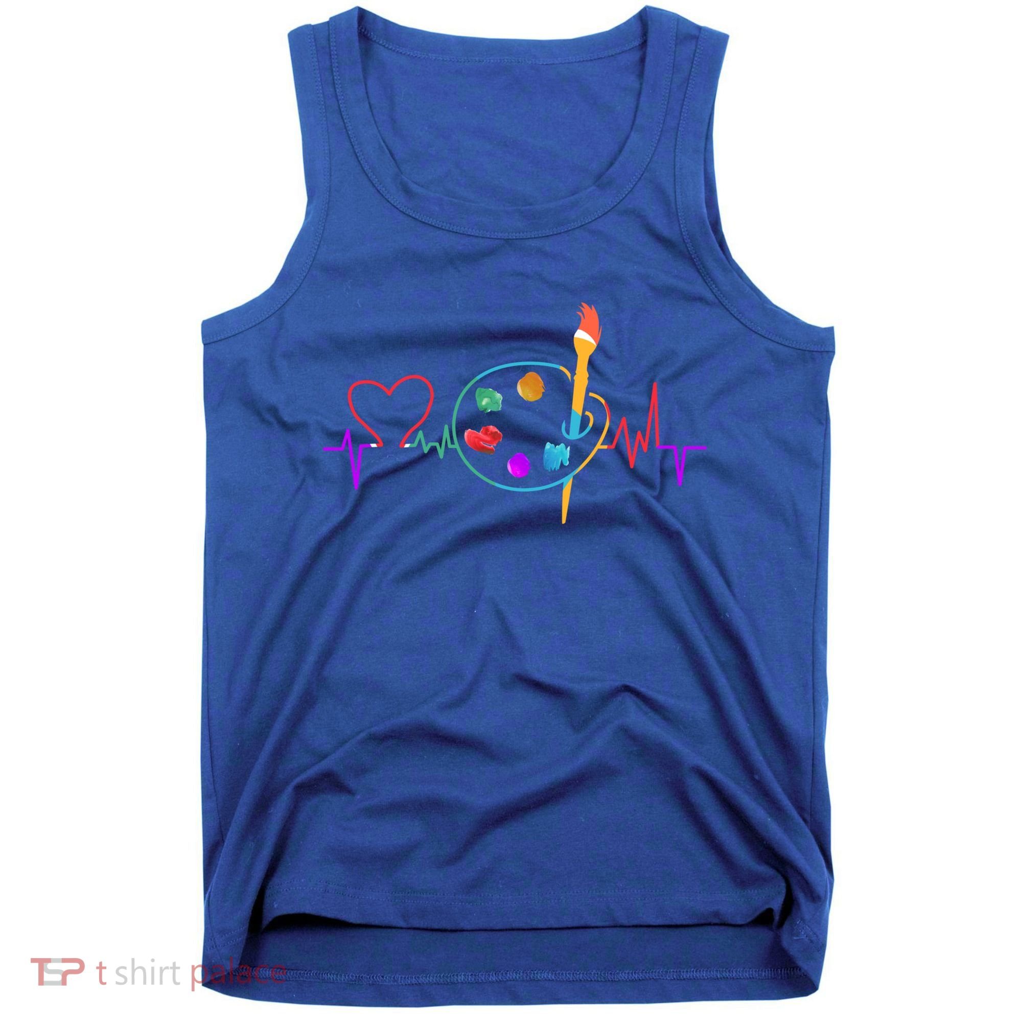 Funny Paint Palette Brush Artist Painter Gift Gift Tank Top
