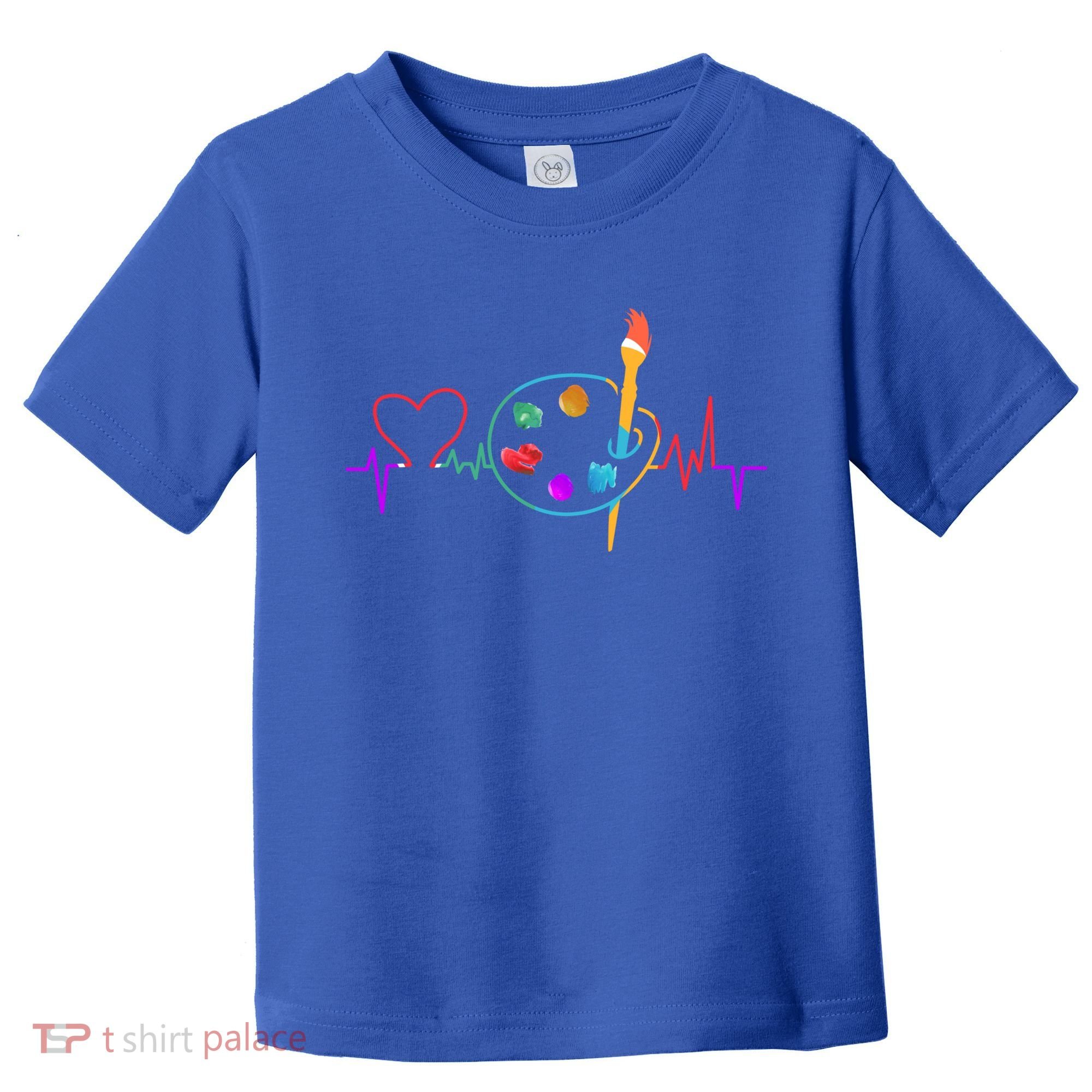 Funny Paint Palette Brush Artist Painter Gift Gift Toddler T-Shirt