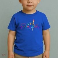 Funny Paint Palette Brush Artist Painter Gift Gift Toddler T-Shirt thumb 2