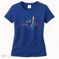 Funny Paint Palette Brush Artist Painter Gift Gift Women's T-Shirt thumb 0