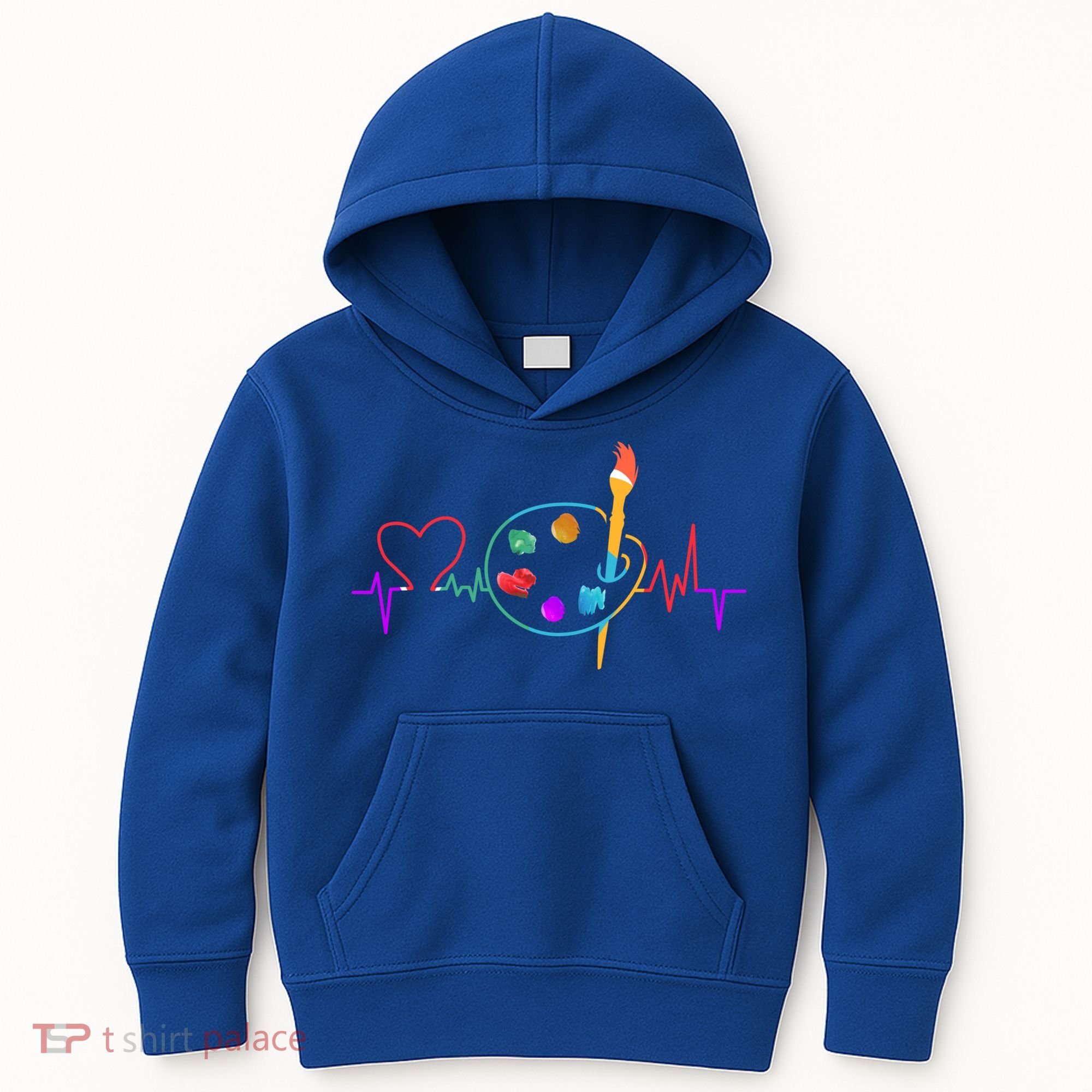 Funny Paint Palette Brush Artist Painter Gift Gift Kids Hoodie