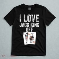 Funny Poker Player Quote Jack King Off T-Shirt thumb 5