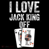Funny Poker Player Quote Jack King Off Mousepad thumb 1