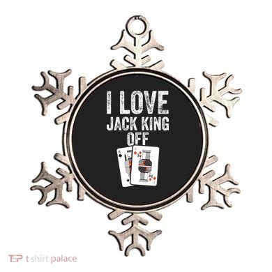 Funny Poker Player Quote Jack King Off Ornament