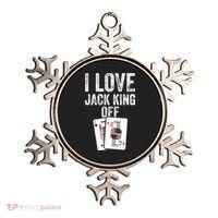 Funny Poker Player Quote Jack King Off Ornament thumb 0