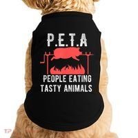 Funny P.E.T.A People Eating Tasty Animals Bbq Doggie Tank thumb 0