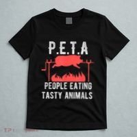 Funny P.E.T.A People Eating Tasty Animals Bbq T-Shirt thumb 5